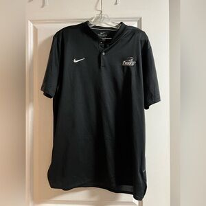Providence College Black Nike Blade Collar Polo Shirt for Men